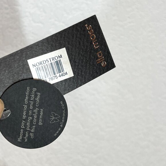 Ella Moss Champagne Fringe Mini Skirt Size 2 NWT $158 MSRP Flapper Party Skirt - Picture 9 of 13